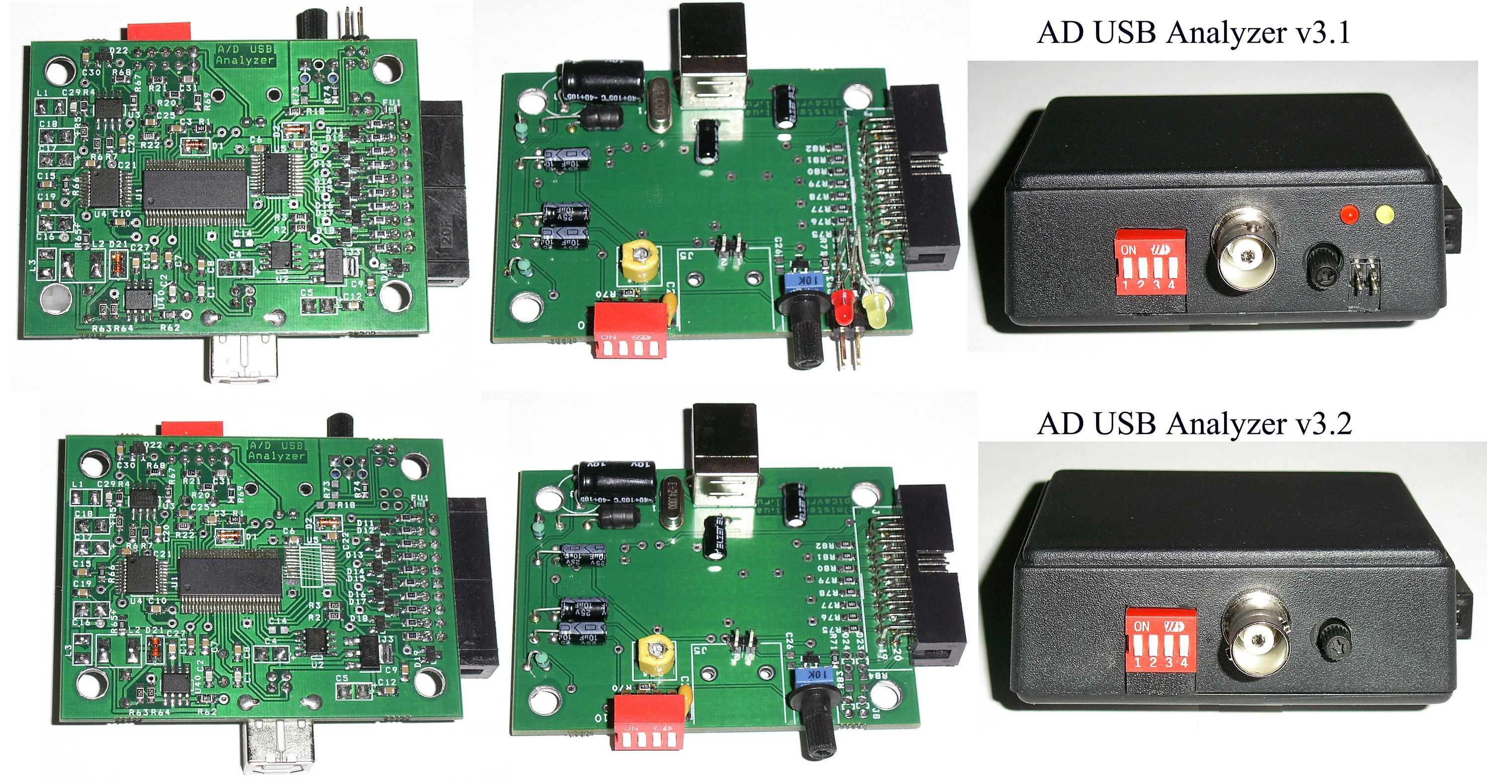 Контроллер ad. A/D USB Analyzer v3. Как работать с USB analizator.