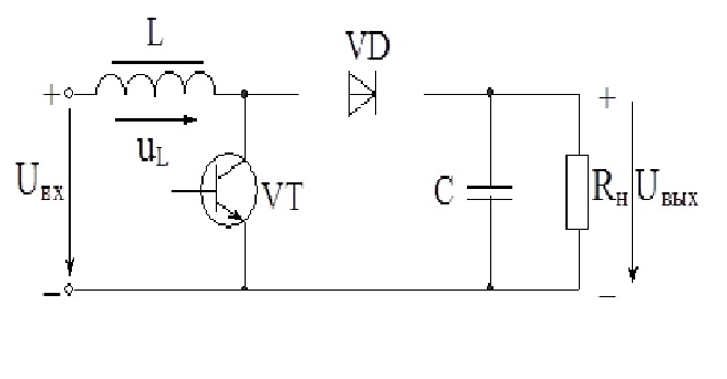 Понижающий преобразователь постоянного тока схема