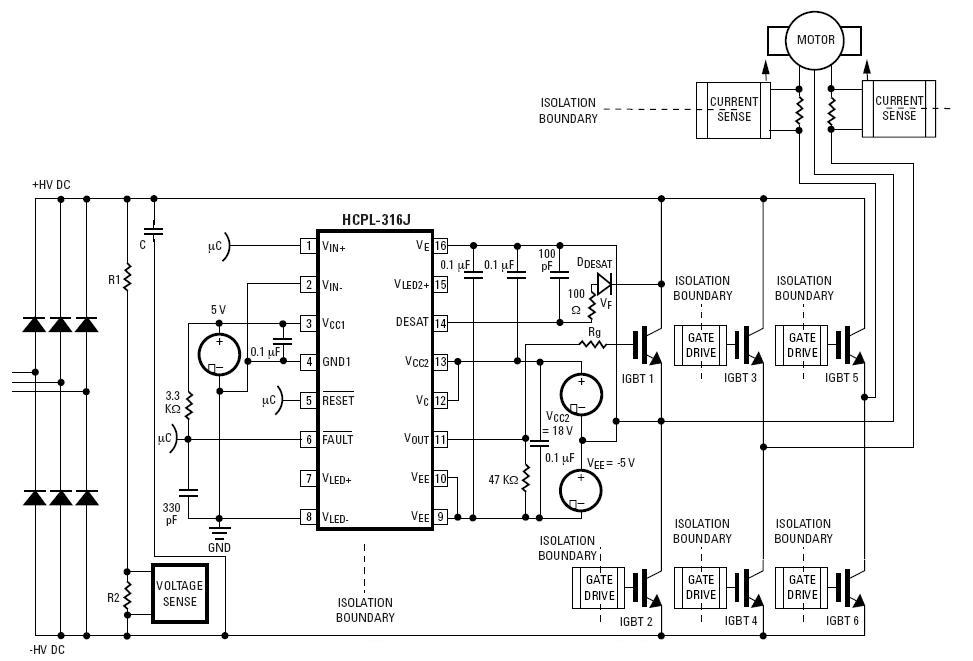 Hcpl316 схема включения