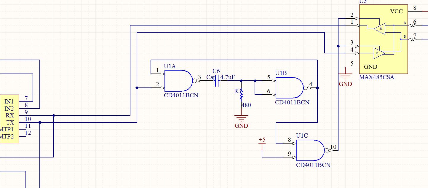 Max485csa схема включения