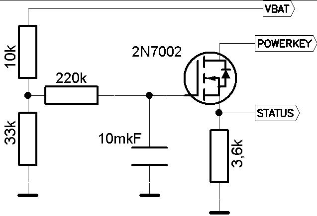 Схема включения 2n7002