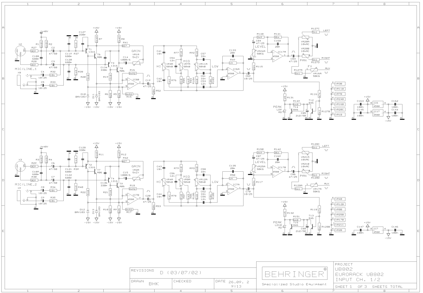 Behringer ep2000 схема - 83 фото