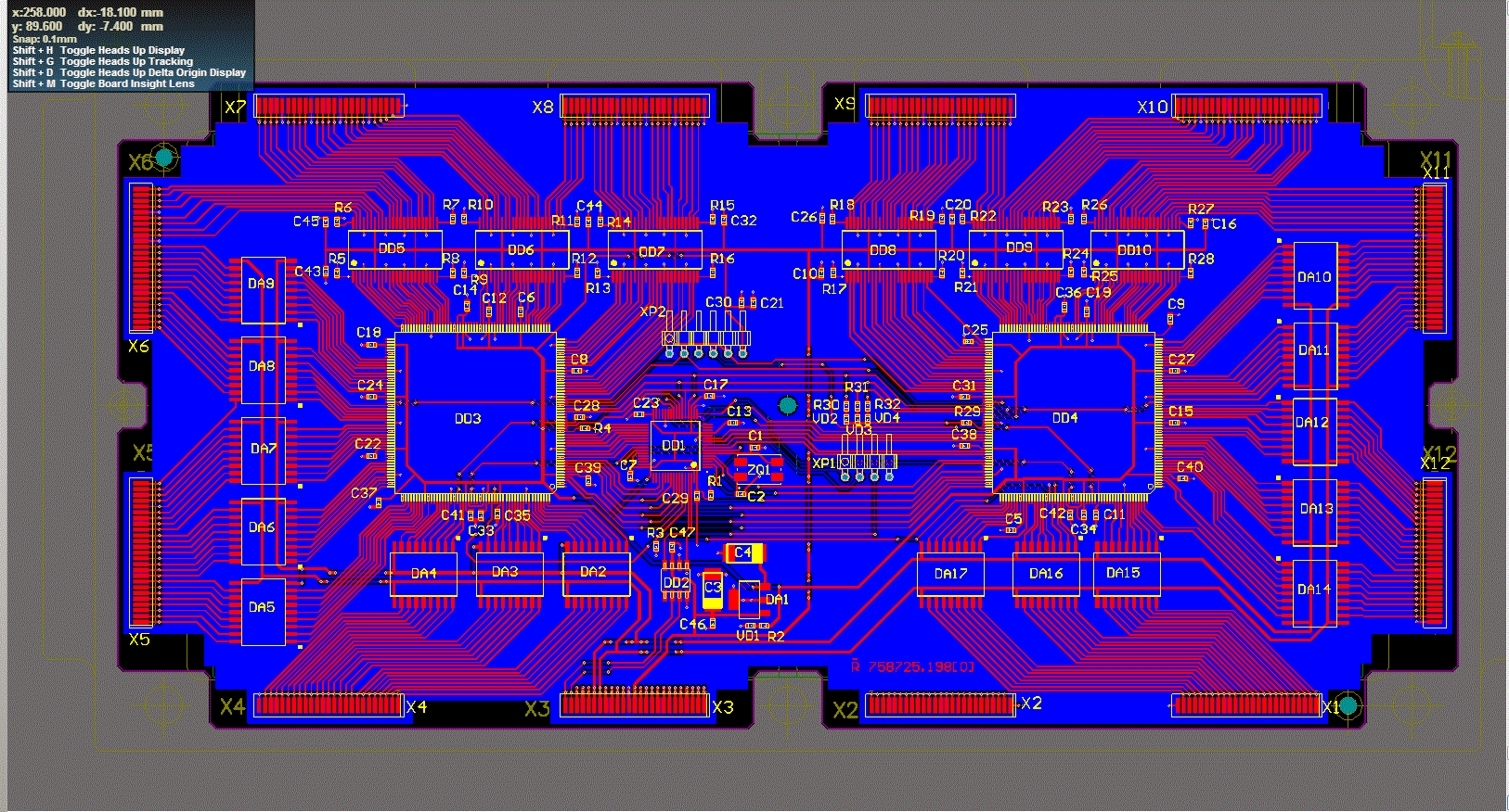 Altium designer печатная плата