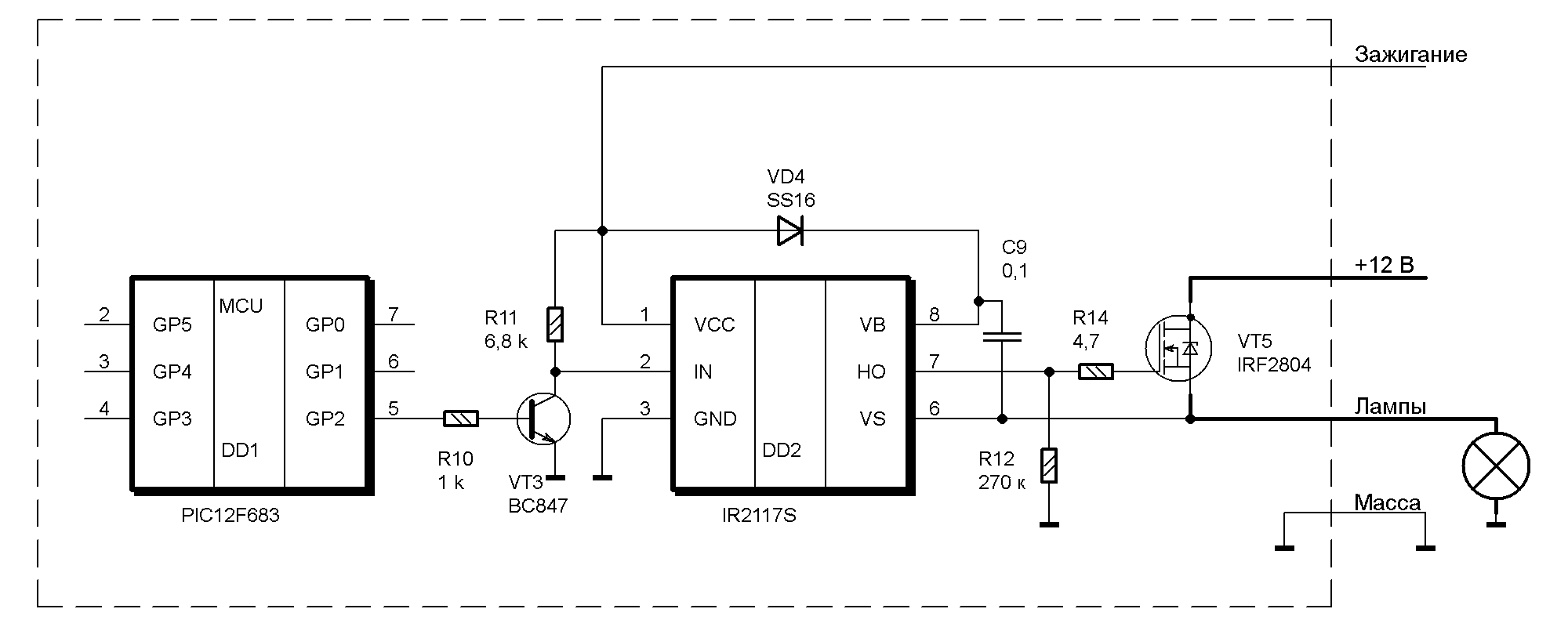 Схема подключения srd 301a