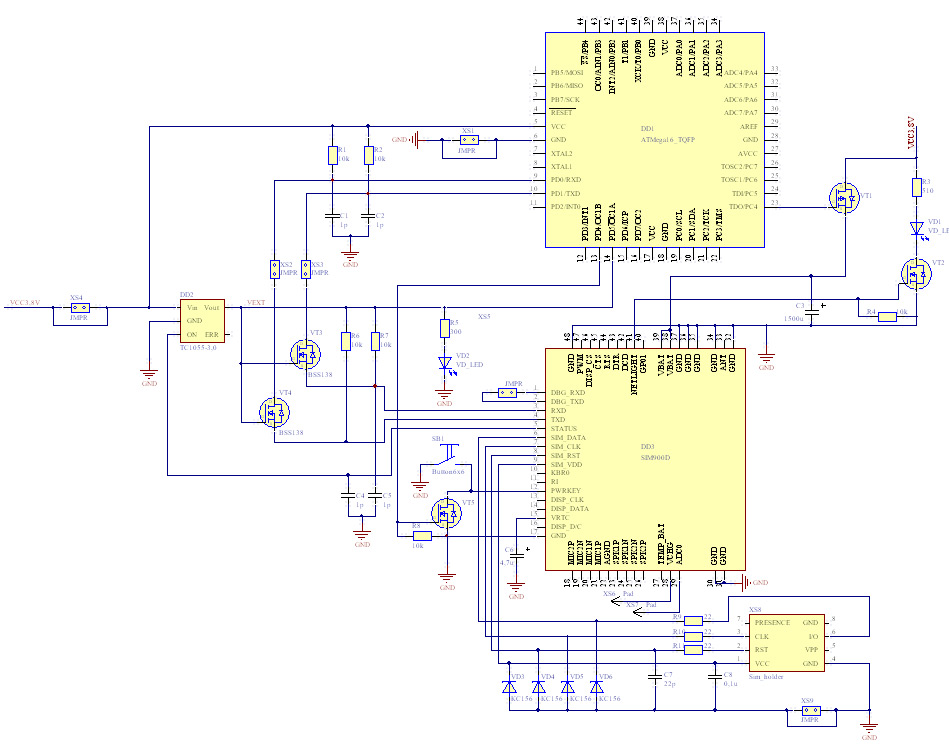 Wt61p802 схема включения