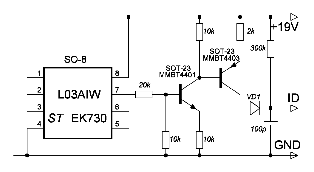 Hp6208 схема включения