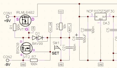 Схема включения irlml6402