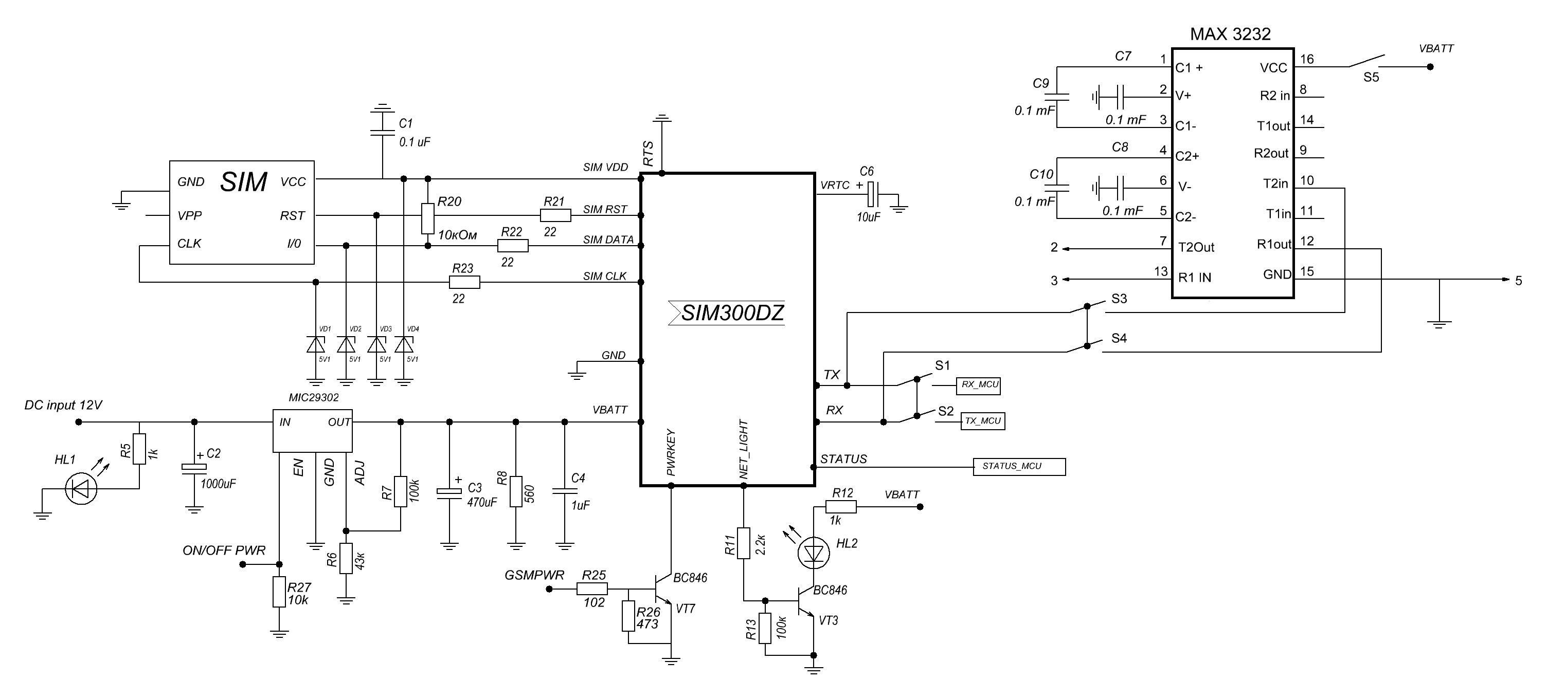 Max660 схема включения