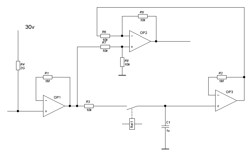 Повторитель на операционном усилителе схема