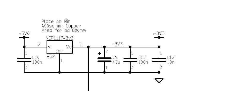 Ncp1117st50t3g схема подключения