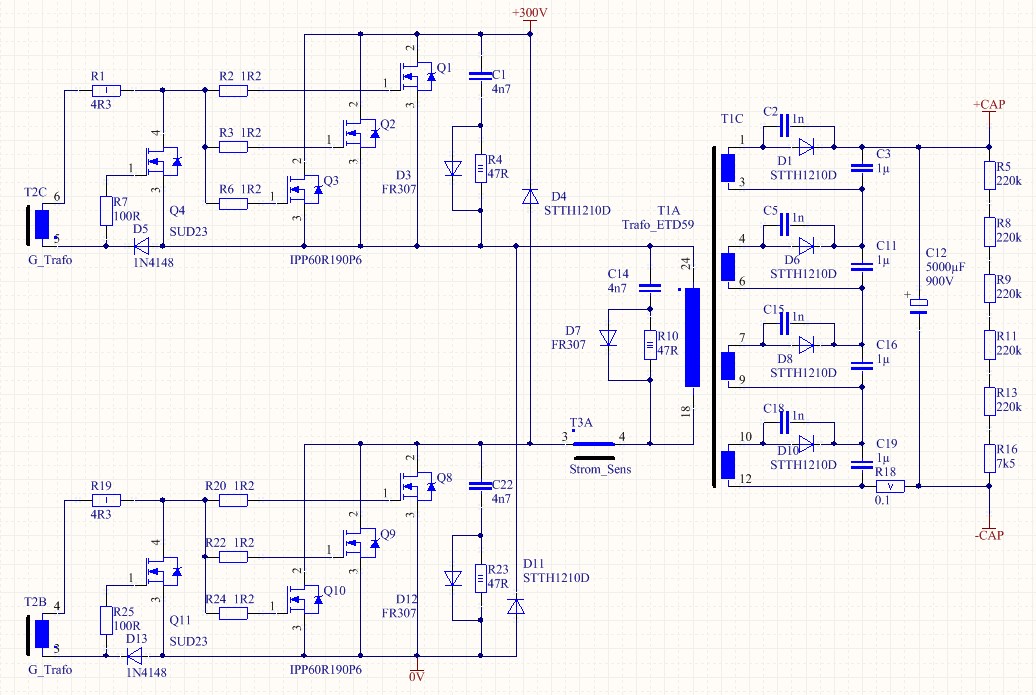 Ims 1600 inverter схема