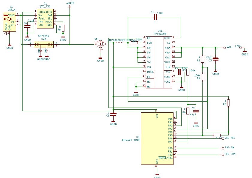 Tps5430ddar схема включения