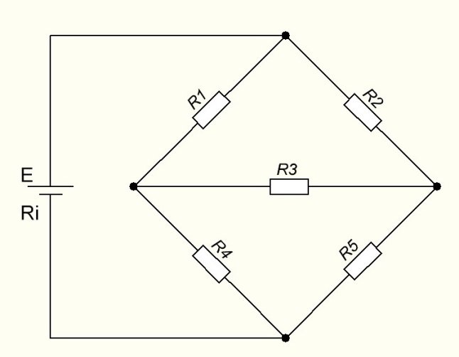 Мостовая схема соединения резисторов