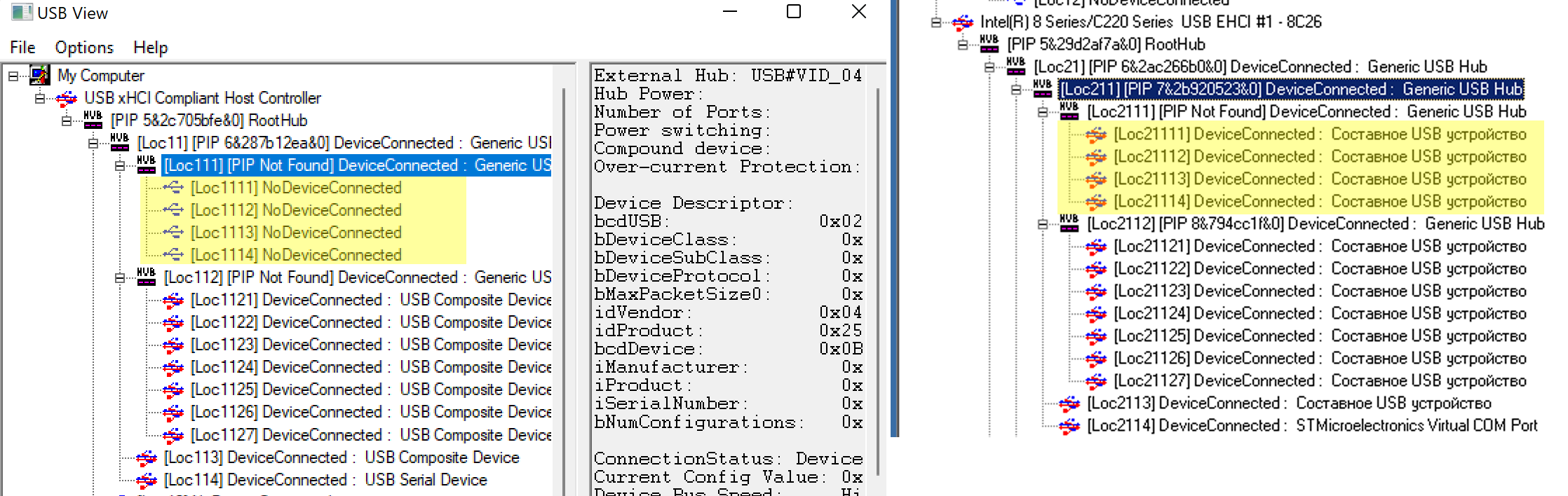 USB-устройства на компе видно, на планшете и ноуте - нет -  RS232/LPT/USB/PCMCIA/FireWire - Форум ELECTRONIX