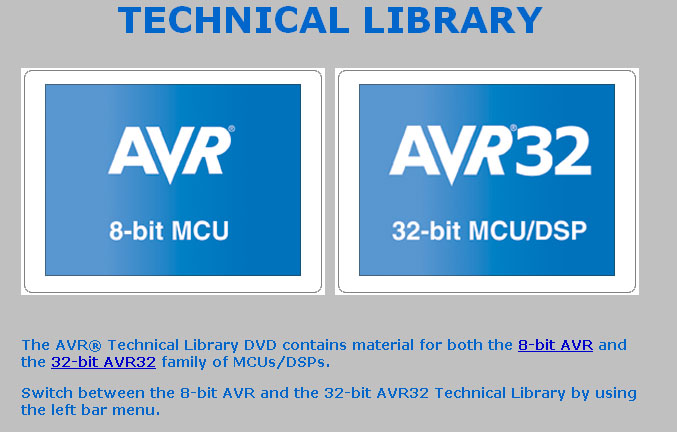 Avr library. Avr32.