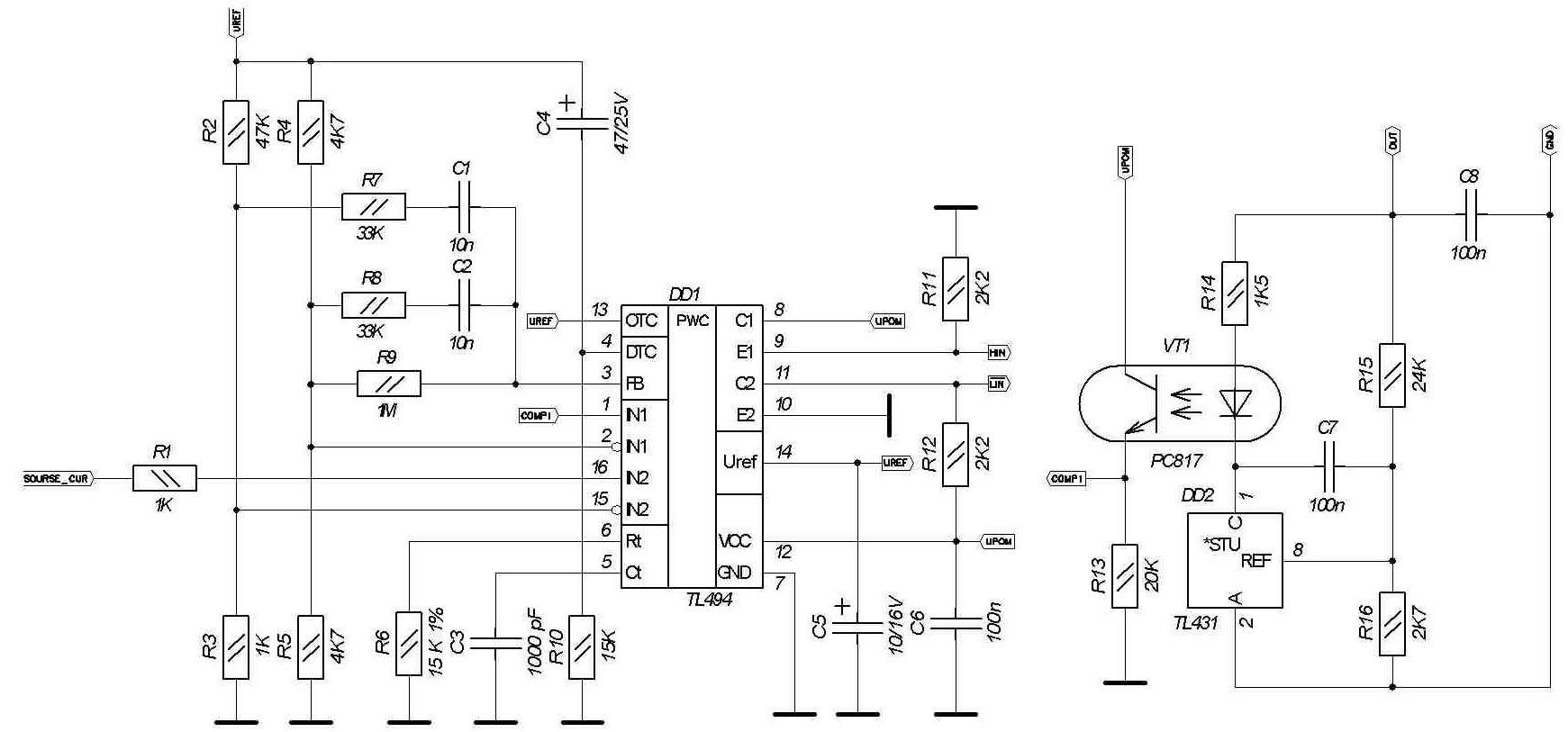 Tr8005 14 схема