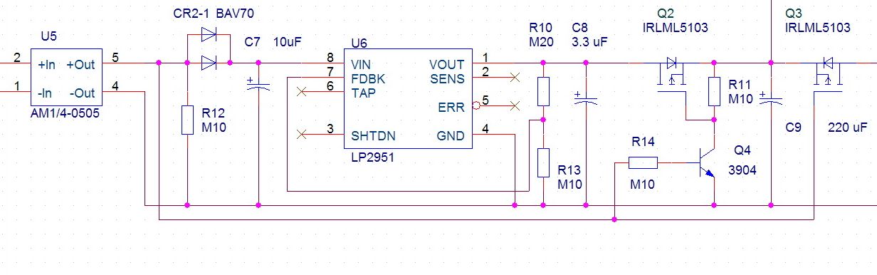 Схема включения irlml6402