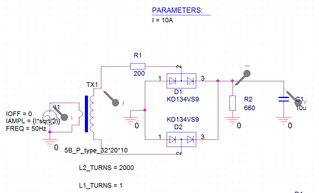 Acs758 схема включения