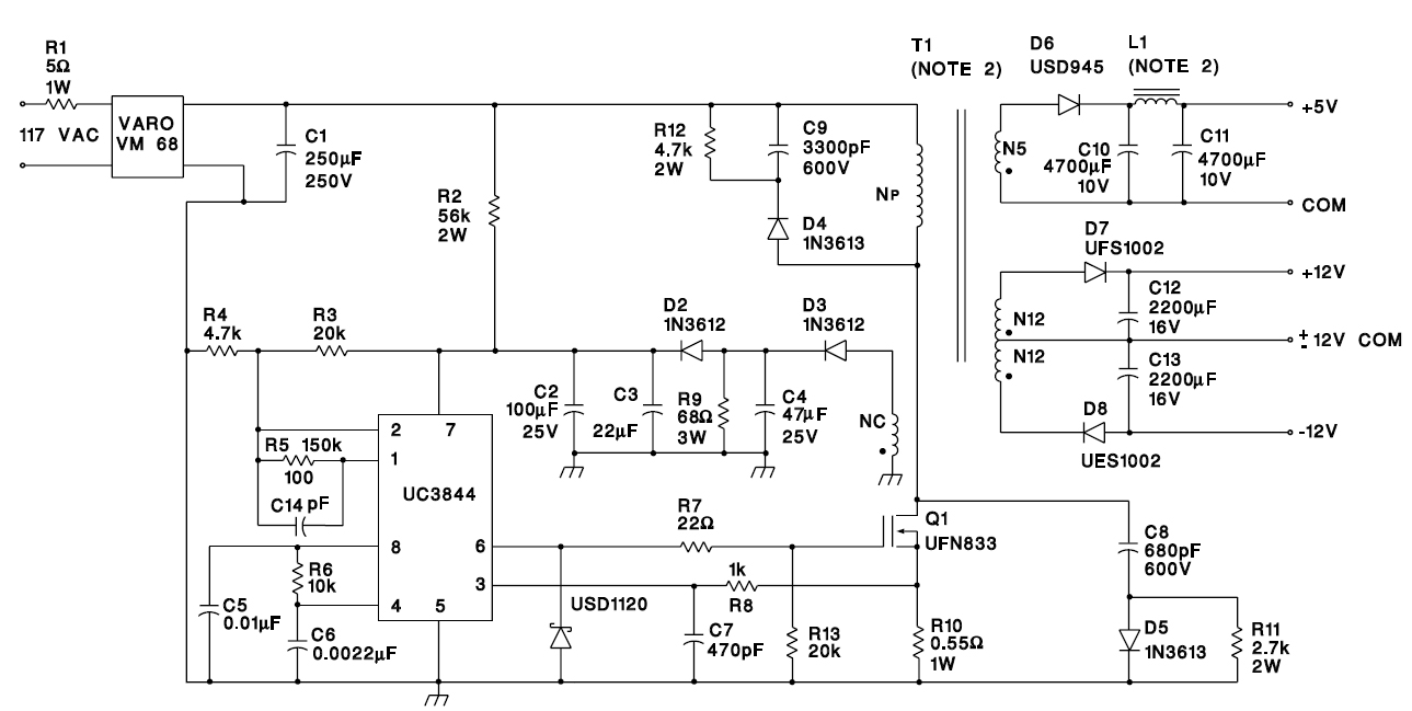 Uc4843b схема включения