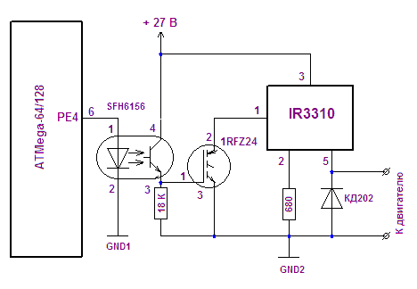 Ir3310 схема включения